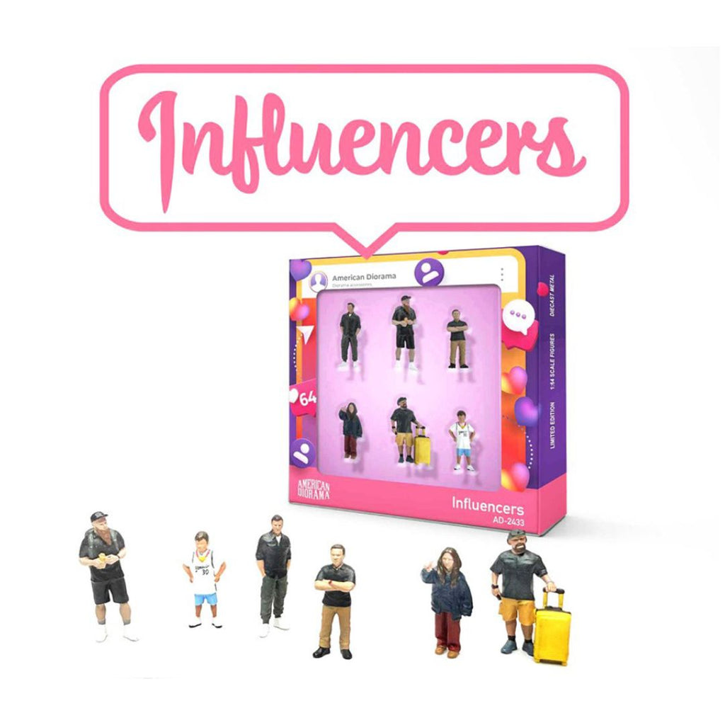 American Diorama #2433: Influencers Figure Set