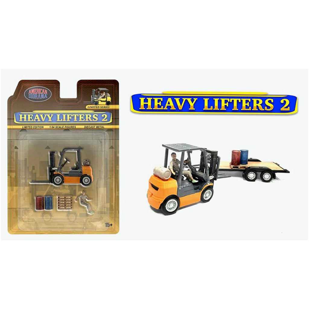 American Diorama #2434: Heavy Lifters 2 - Figures Set