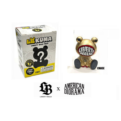 American Diorama Liberty Walk LB Kuma Blind Box – Pack of 1 (Assortment of 4)