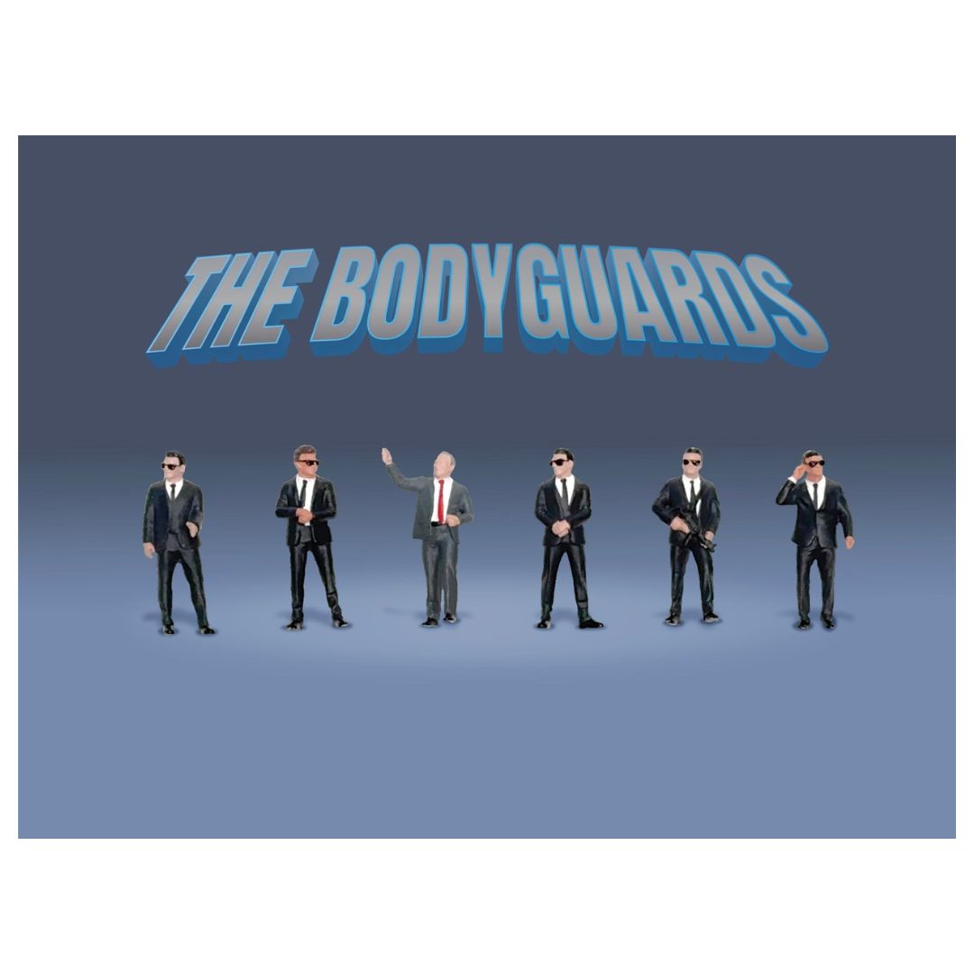American Diorama #2421: The Bodyguards 1:64