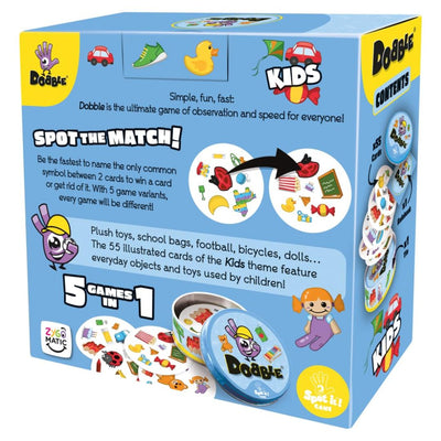 Asmodee Dobble Kids Spot The Match - Card Game