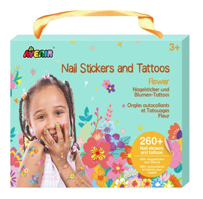 Avenir: Nail Stickers & Tattoos-Flower