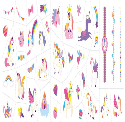 Avenir: Nail Stickers & Tattoos-Unicorn