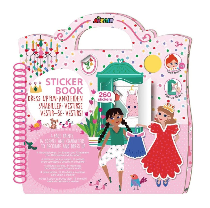 Avenir Sticker Book-Dress Up Fun