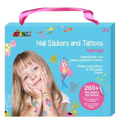 Avenir Nail Stickers & Tattoos- Mermaid