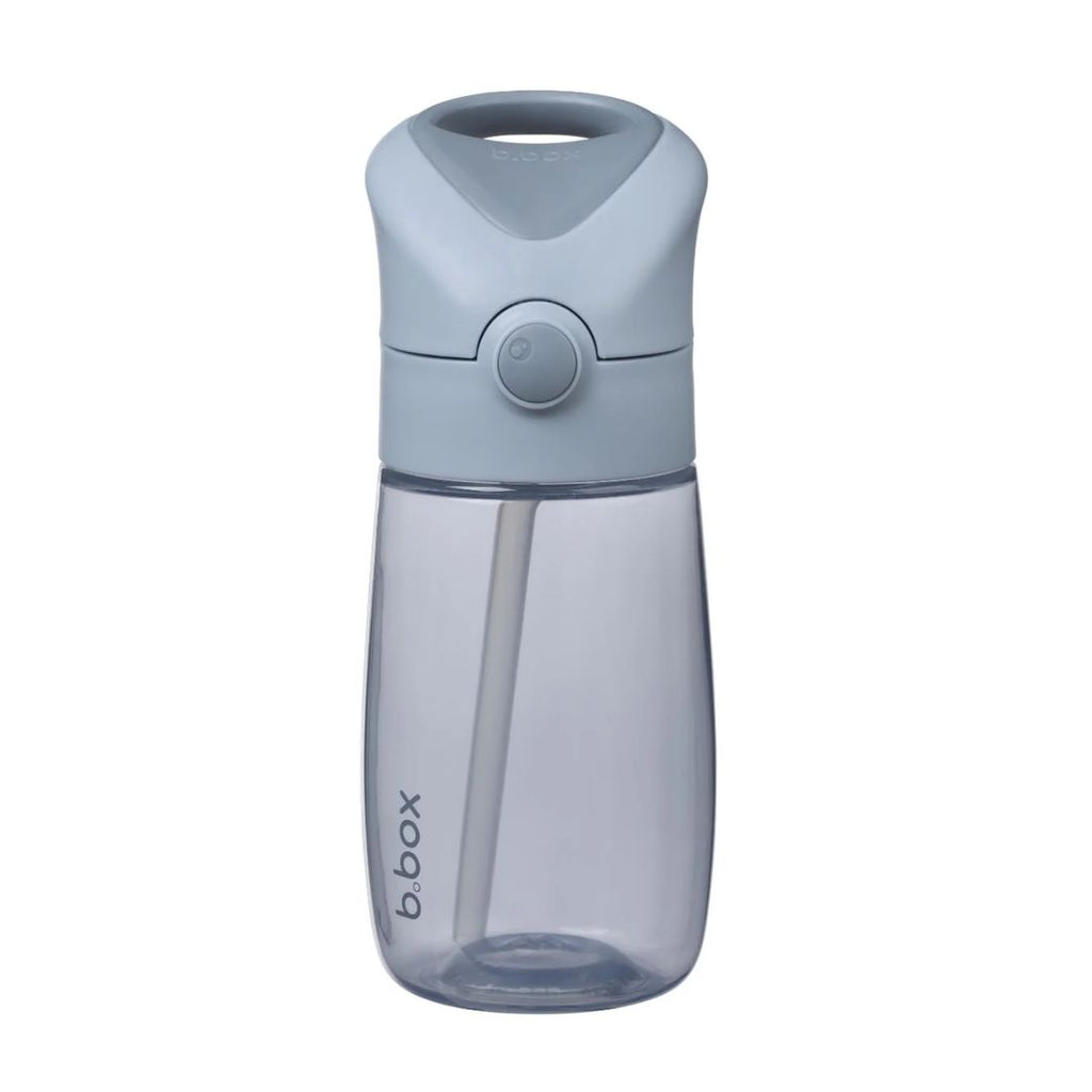 B.Box: Straw Drink Bottle Junior 380ml Chill Out Blue