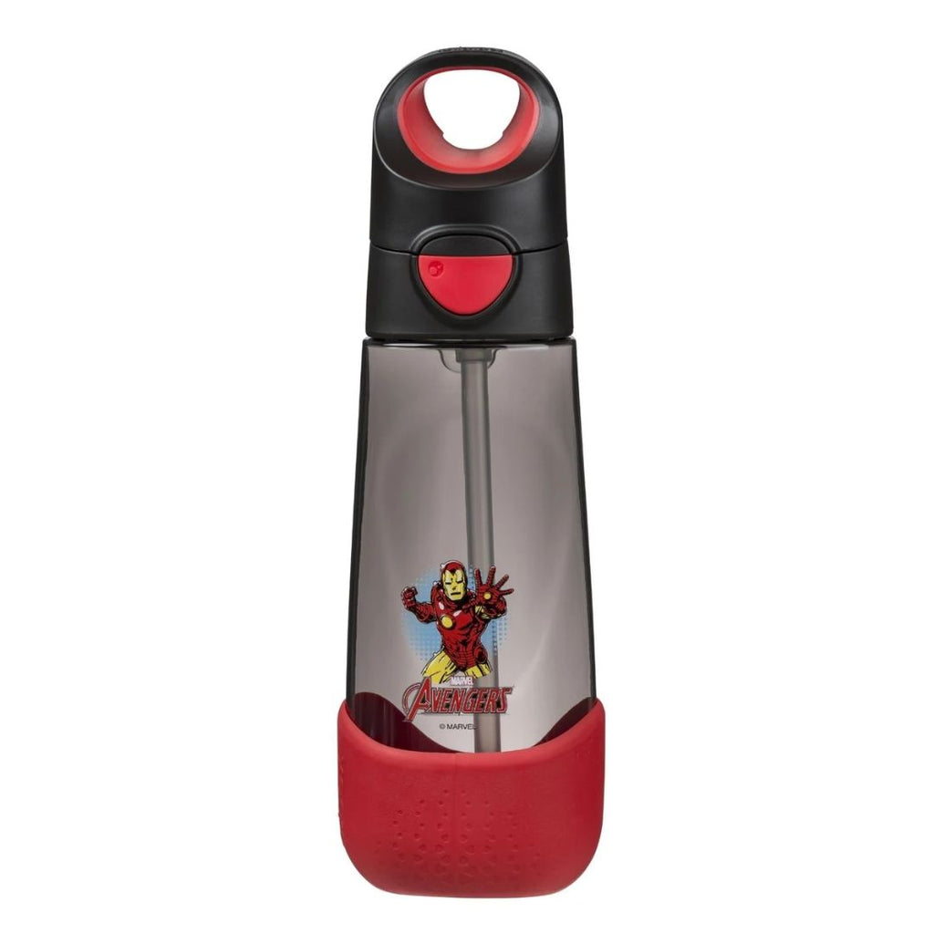 B.Box: Tritan straw Drink Bottle 600ml - Avengers