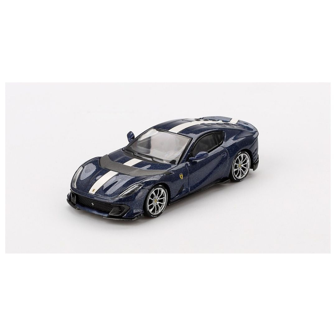 BBR Model #11: Ferrari 812 Competitizone Blu Tour De France - 1:64
