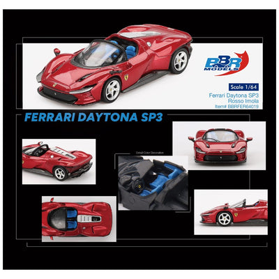 BBR Model #64019: Ferrari Daytona SP3 Rosso Imola