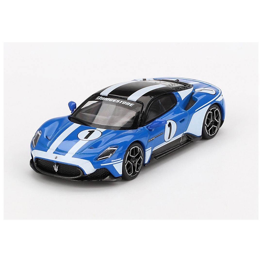 BBR Model #6408: Maserati MC20 1 Maserati Performance Experience Blue 1:64