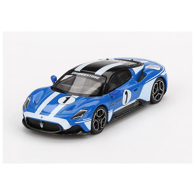 BBR Model #6408: Maserati MC20 1 Maserati Performance Experience Blue 1:64