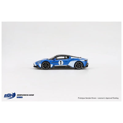 BBR Model #6408: Maserati MC20 1 Maserati Performance Experience Blue 1:64