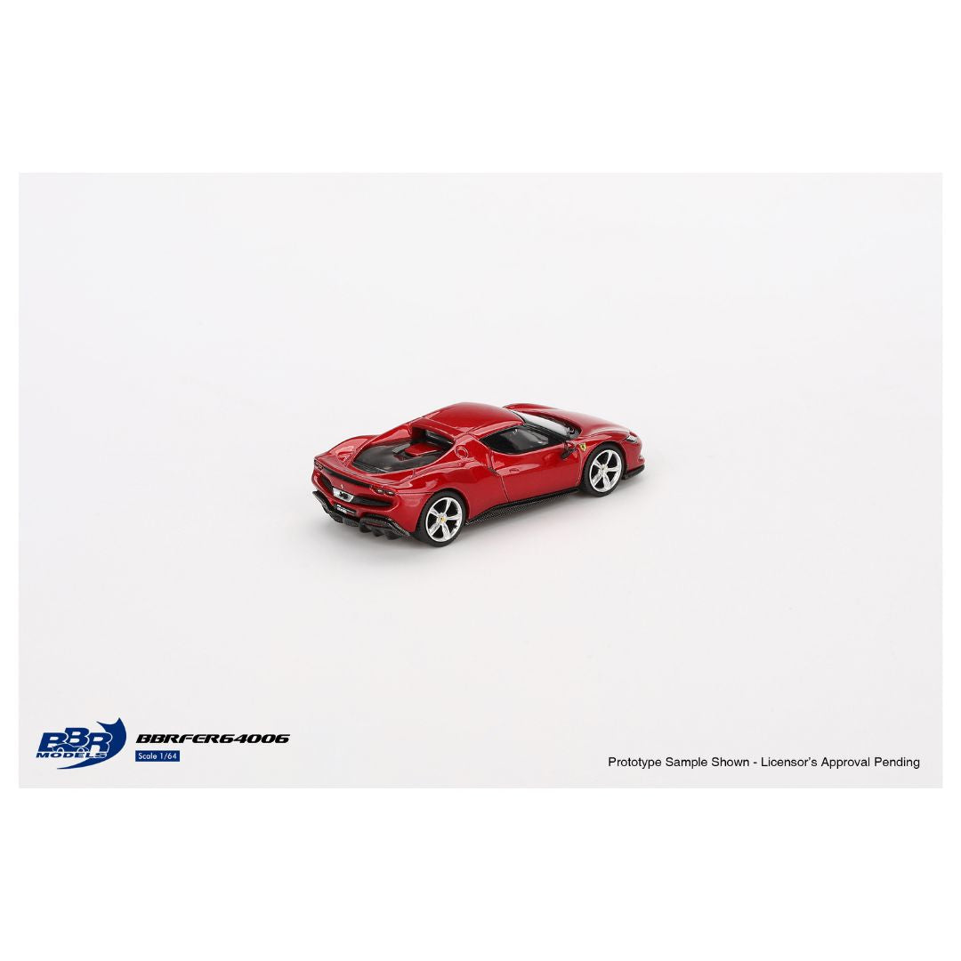 BBR Model #006: Ferrari 296 GTB F1-75 Red 1:64