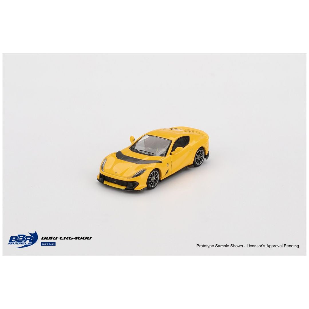 BBR Model #008: Ferrari 812 Competizione Giallo Modena