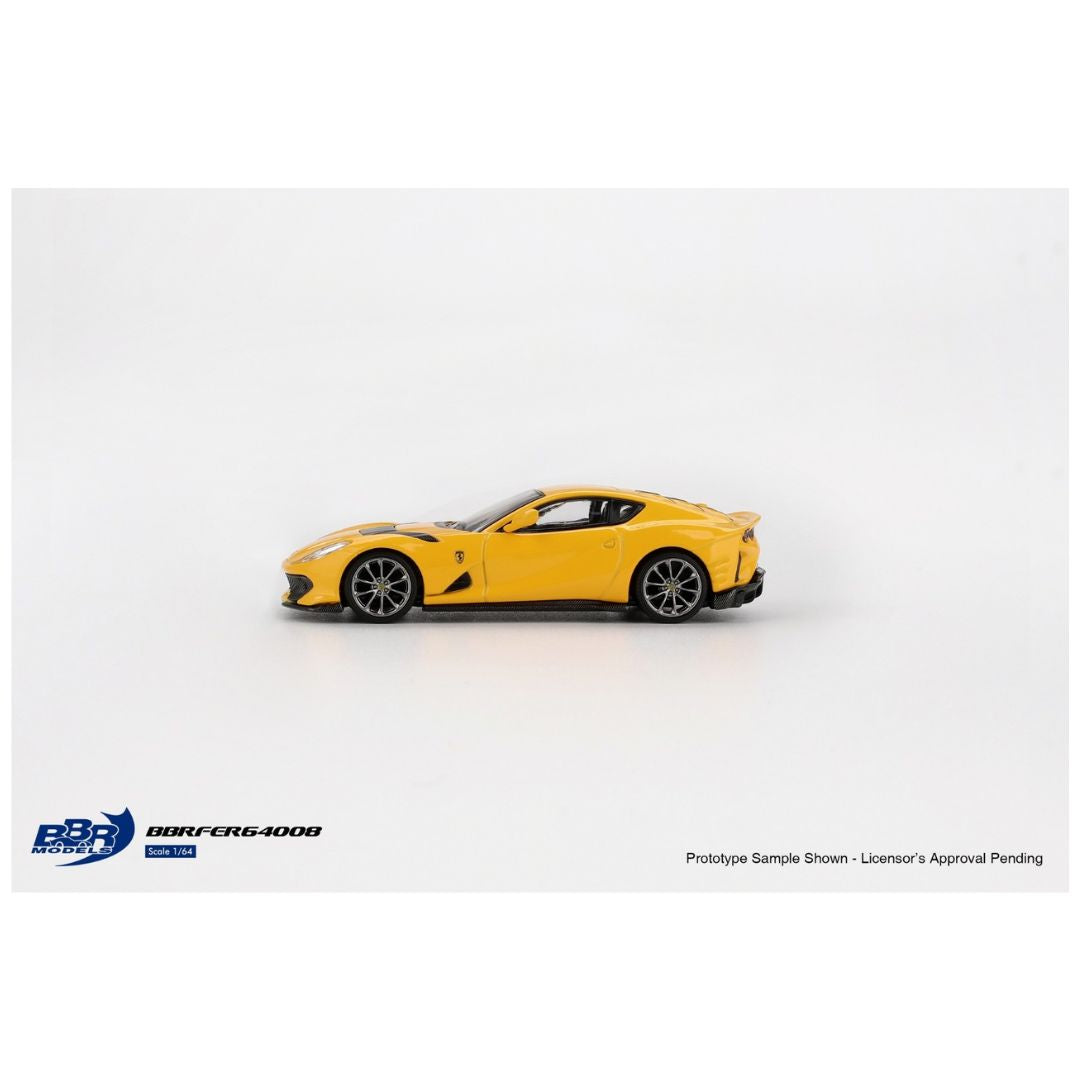 BBR Model #008: Ferrari 812 Competizione Giallo Modena