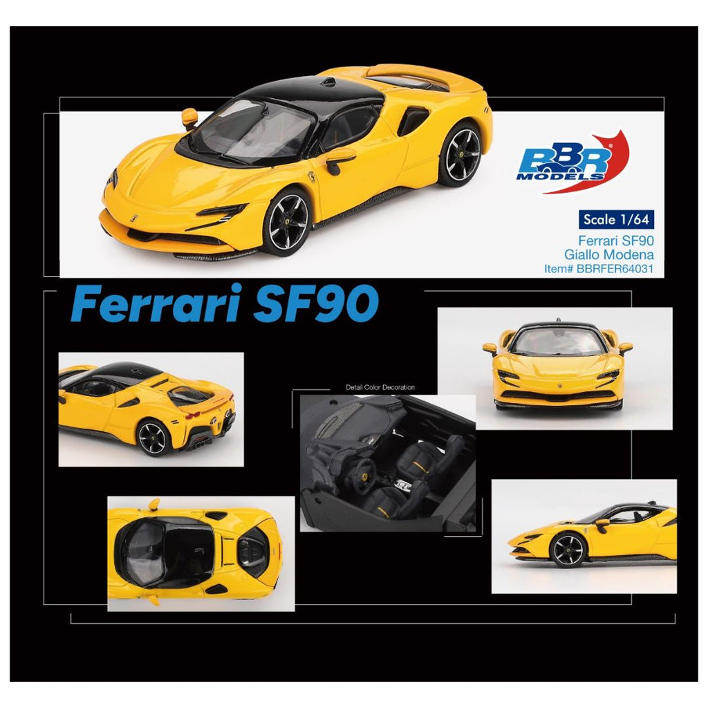 BBR Models #031: Ferrari SF90 Giallo Modena