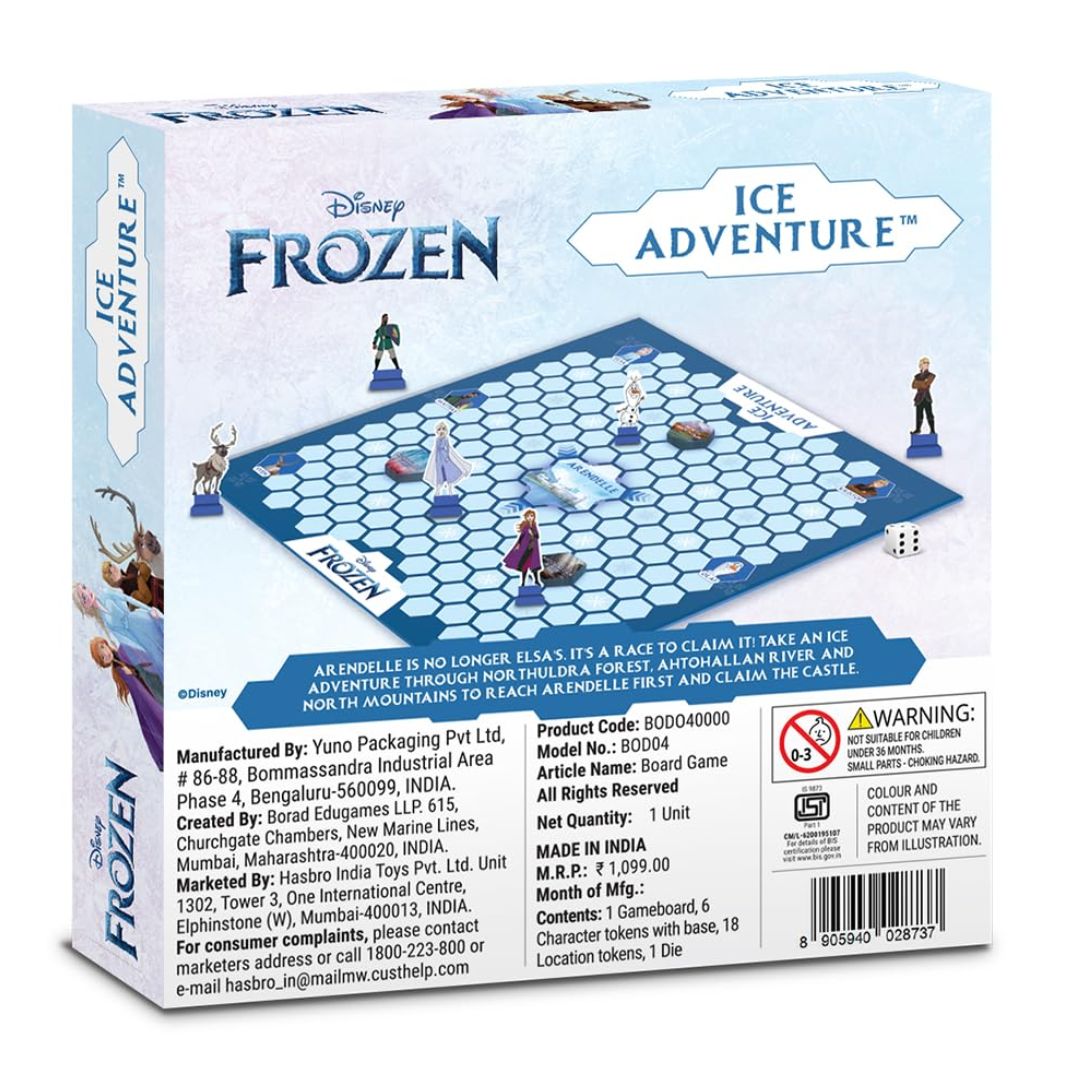 BO Games: Disney Frozen - Ice Adventure Board Game