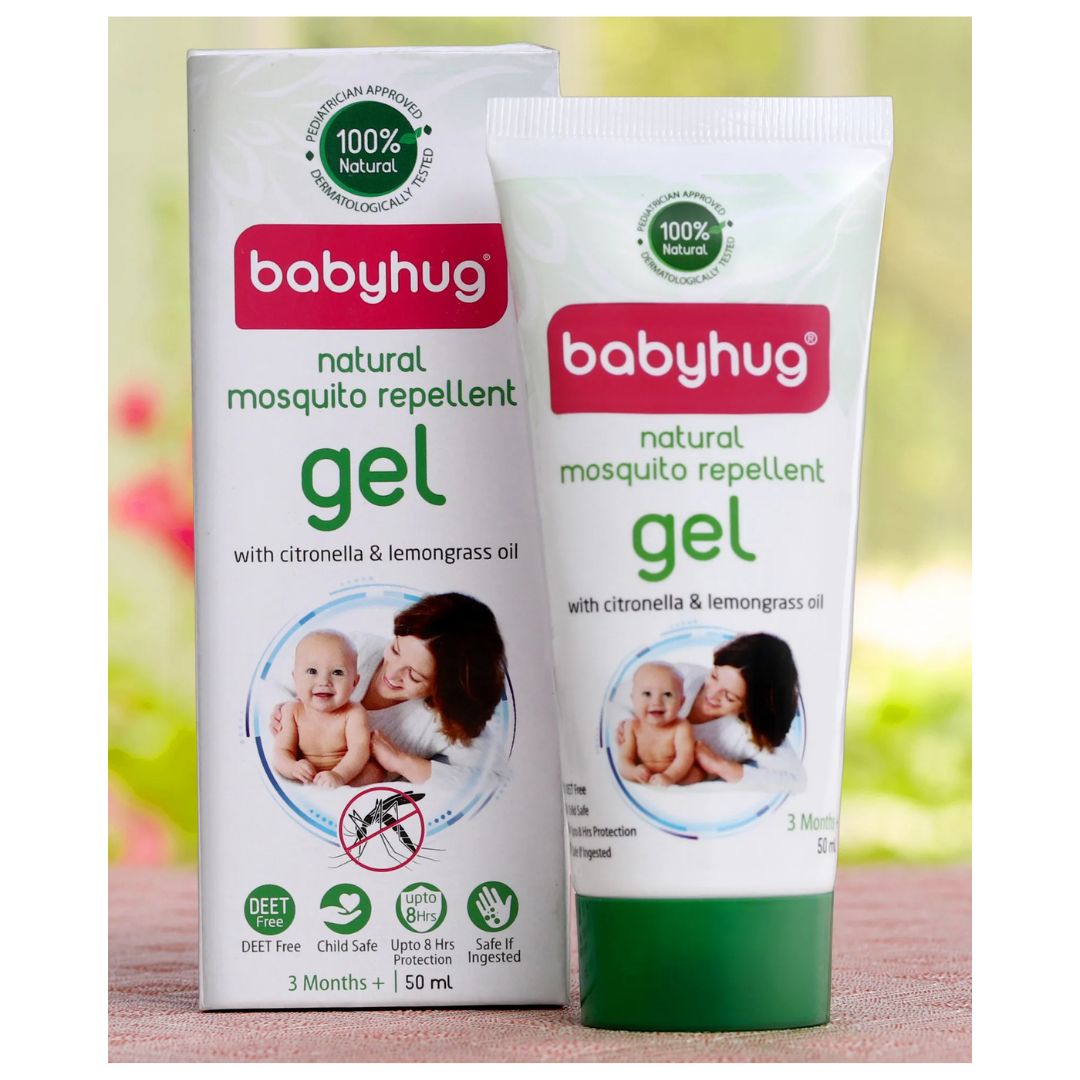 Babyhug 100% Natural Mosquito Repellent Gel - 50 ml