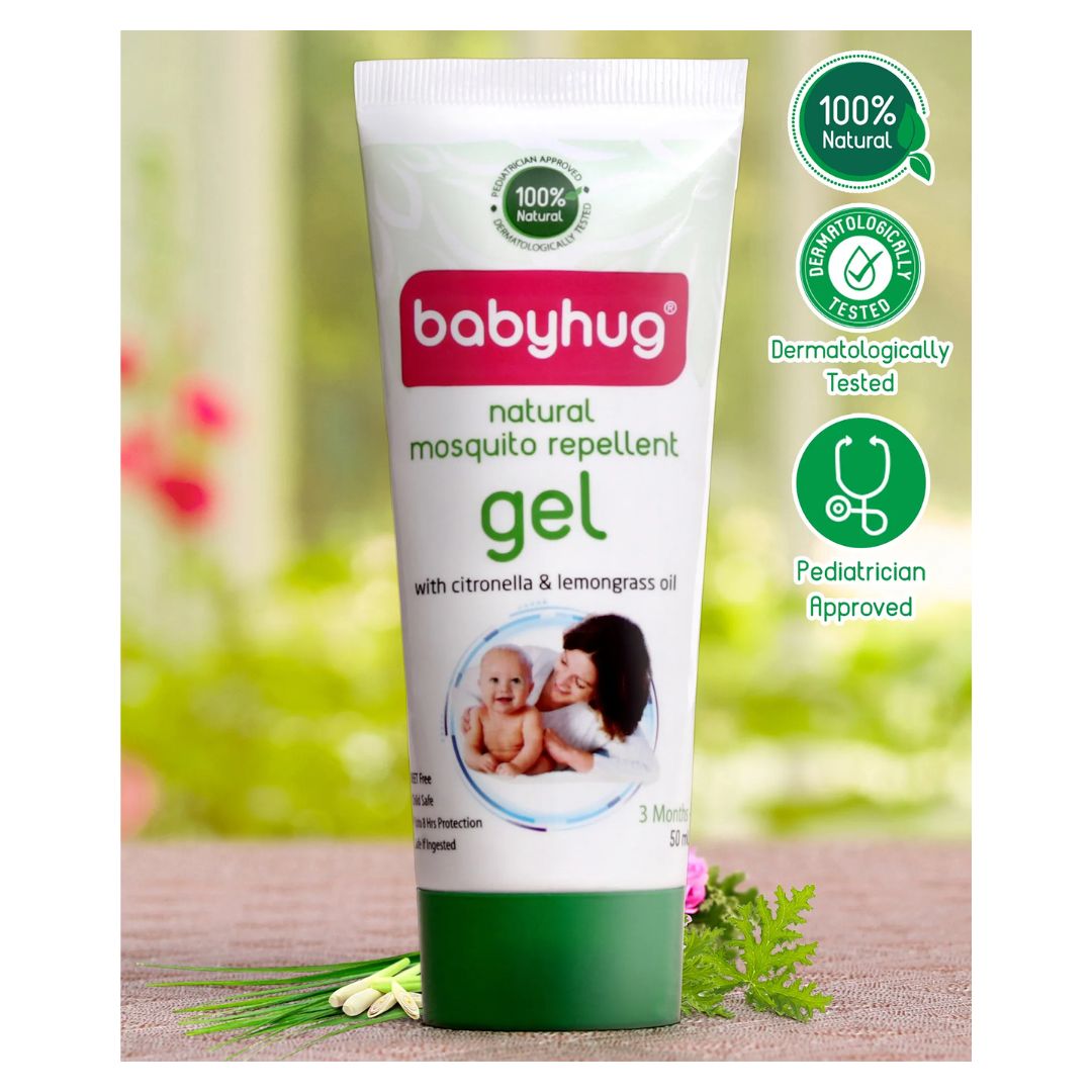 Babyhug 100% Natural Mosquito Repellent Gel - 50 ml