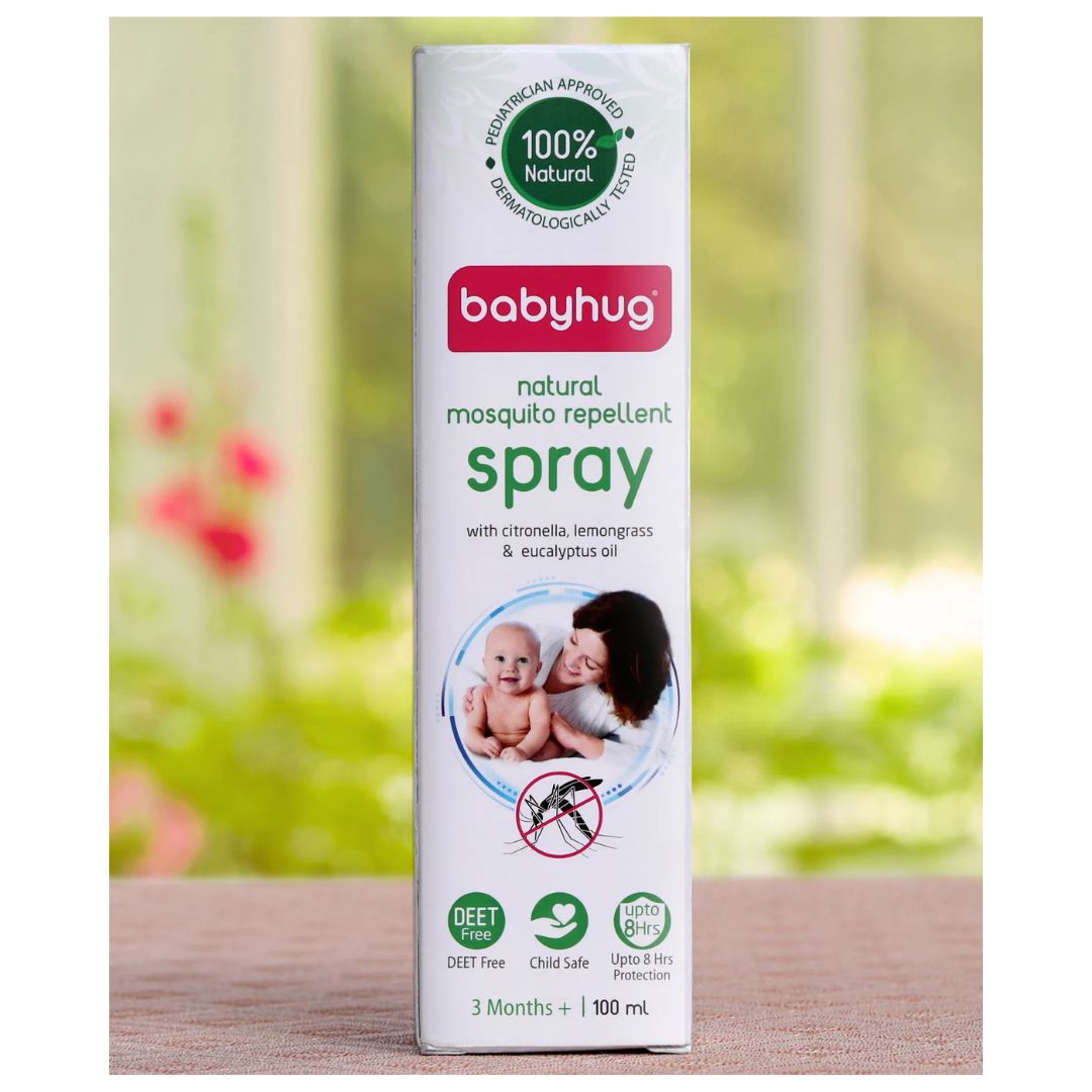 Babyhug 100% Natural Mosquito Repellent Spray - 100 ml