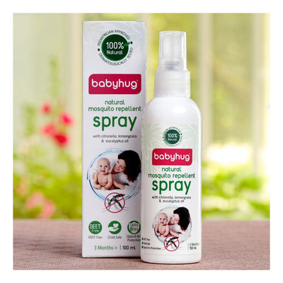 Babyhug 100% Natural Mosquito Repellent Spray - 100 ml