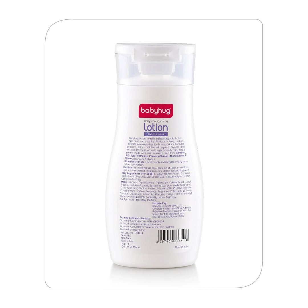 Babyhug Milk Protein Formula Daily Moisturising Lotion 200 ML