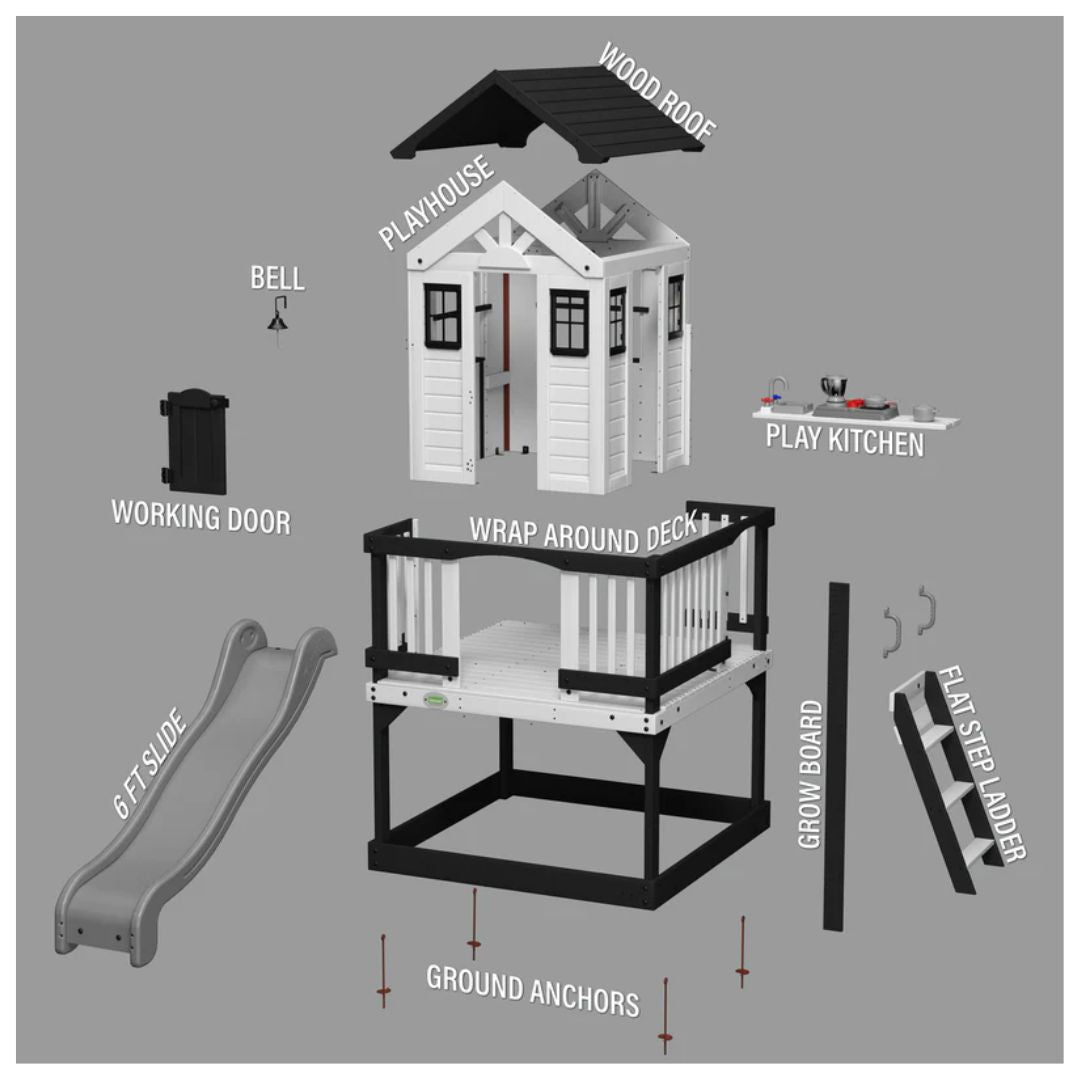 Backyard Discovery: Sweetwater Height Playhouse