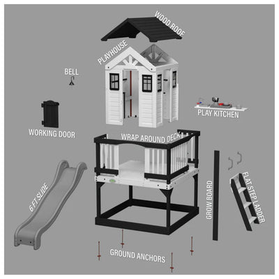Backyard Discovery: Sweetwater Height Playhouse