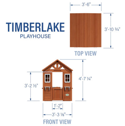 Backyard Discovery: Timberlake Playhouse