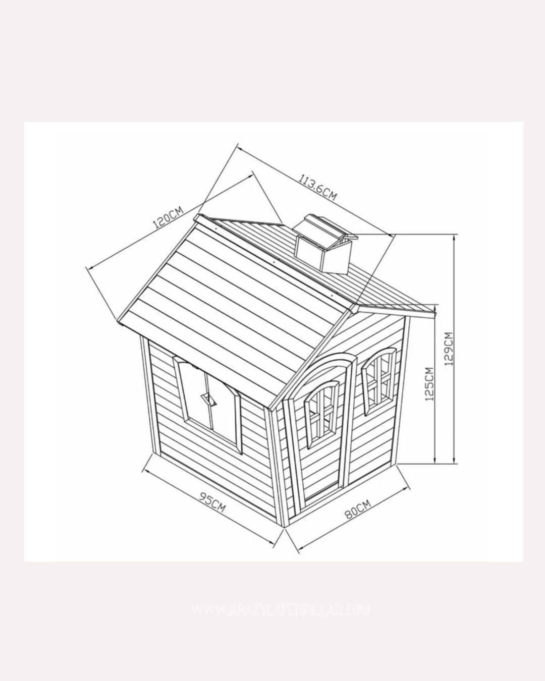 Backyard Discovery Playhouse Olaf