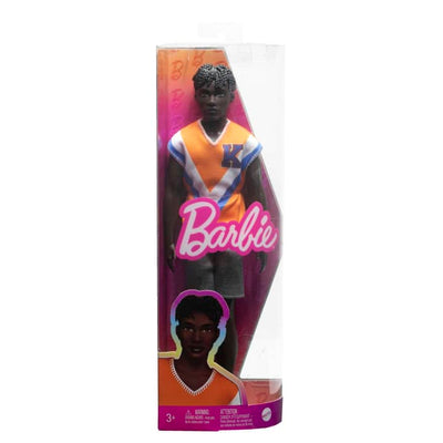 Fashionista Ken Doll in Orange T-Shirt and Gray Shorts | Barbie