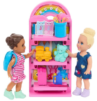 Barbie I Love School Dolls & Accessories, Classroom Playset with Fashion Doll