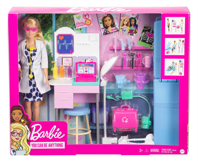 Barbie Medical Doctor Doll And Playset
