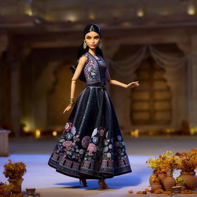 Barbie Signature Diwali Doll By Anita Dongre Wearing Festival Of Lights Look, Holiday Collectible