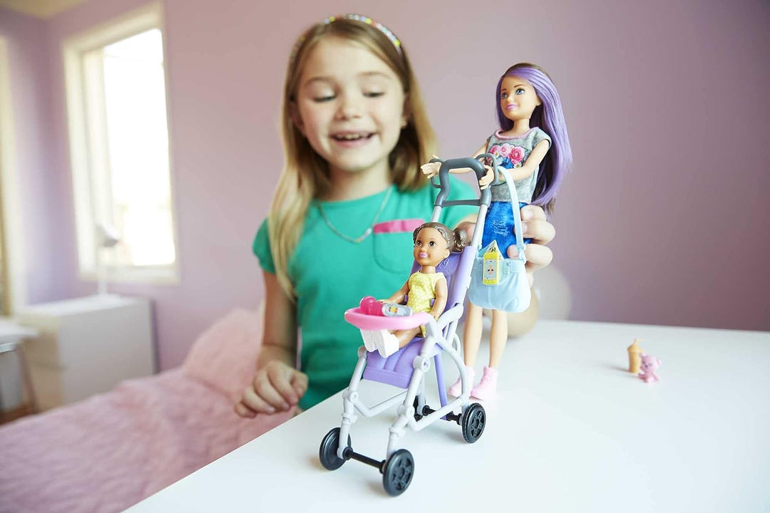 Barbie Skipper Babysitters Doll And Accessory – Krazy Caterpillar