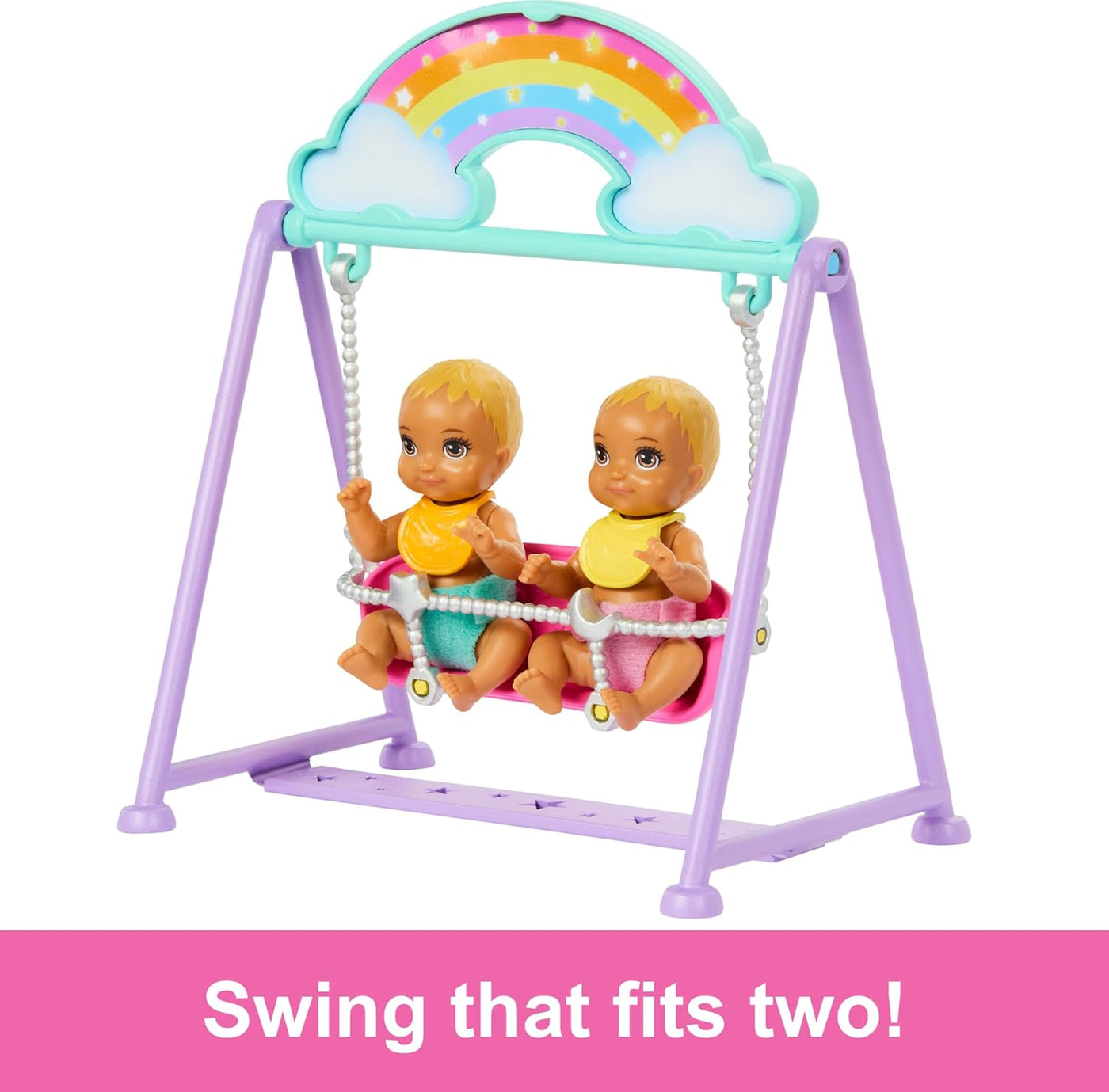 Barbie: Skipper Baby-Sitter The Twin Room Dolls and Accessories Set