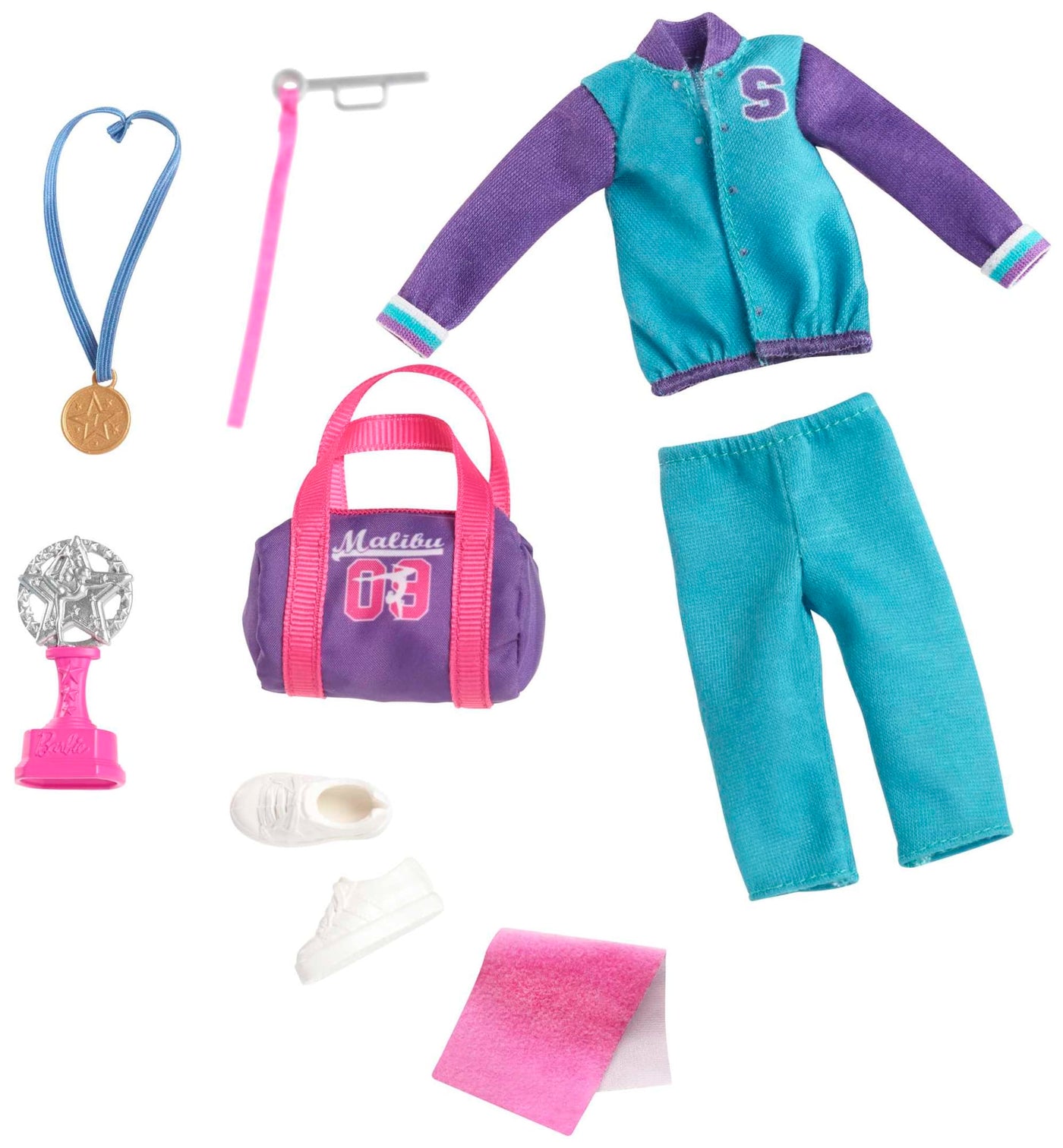 Barbie Team Stacie Doll And Gymnastics Playset