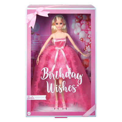 Barbie Doll, Birthday Wishes, Giftable, Blonde In Pink Dress