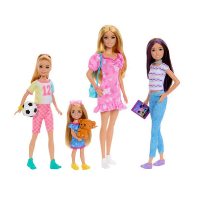 Barbie Sisters Doll Set With Barbie, Skipper, Stacie, and Chelsea