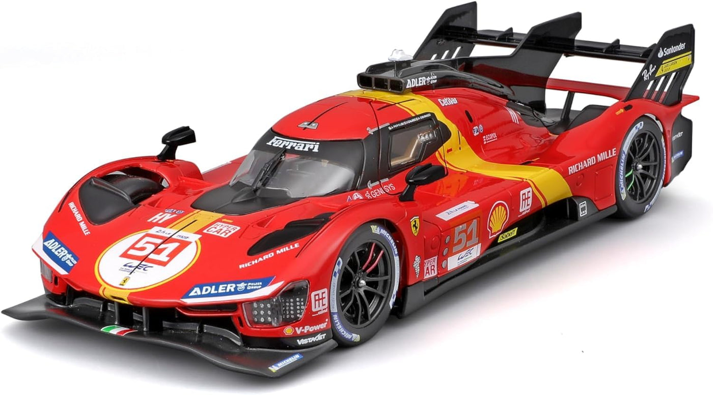 Bburago 2023 Ferrari 499P #51 Winner 24h LeMans - 1:18