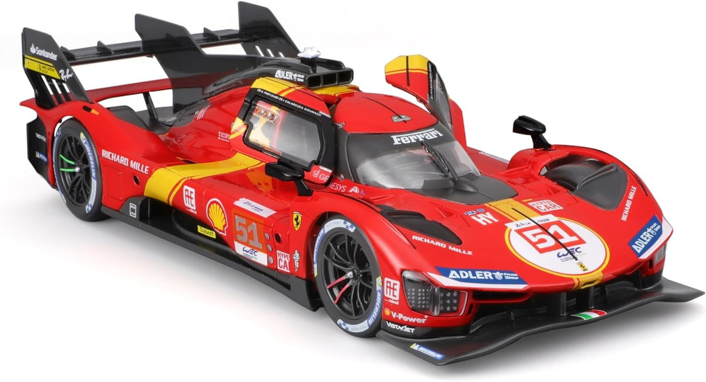 Bburago 2023 Ferrari 499P #51 Winner 24h LeMans - 1:18