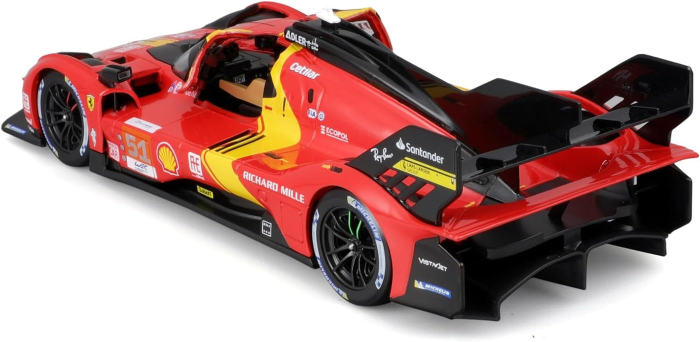 Bburago 2023 Ferrari 499P #51 Winner 24h LeMans - 1:18