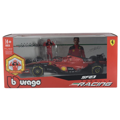 Bburago: 2023 Ferrari F1 SF-23 #16 Charles Leclerc Die-Cast Scale Model 1:24