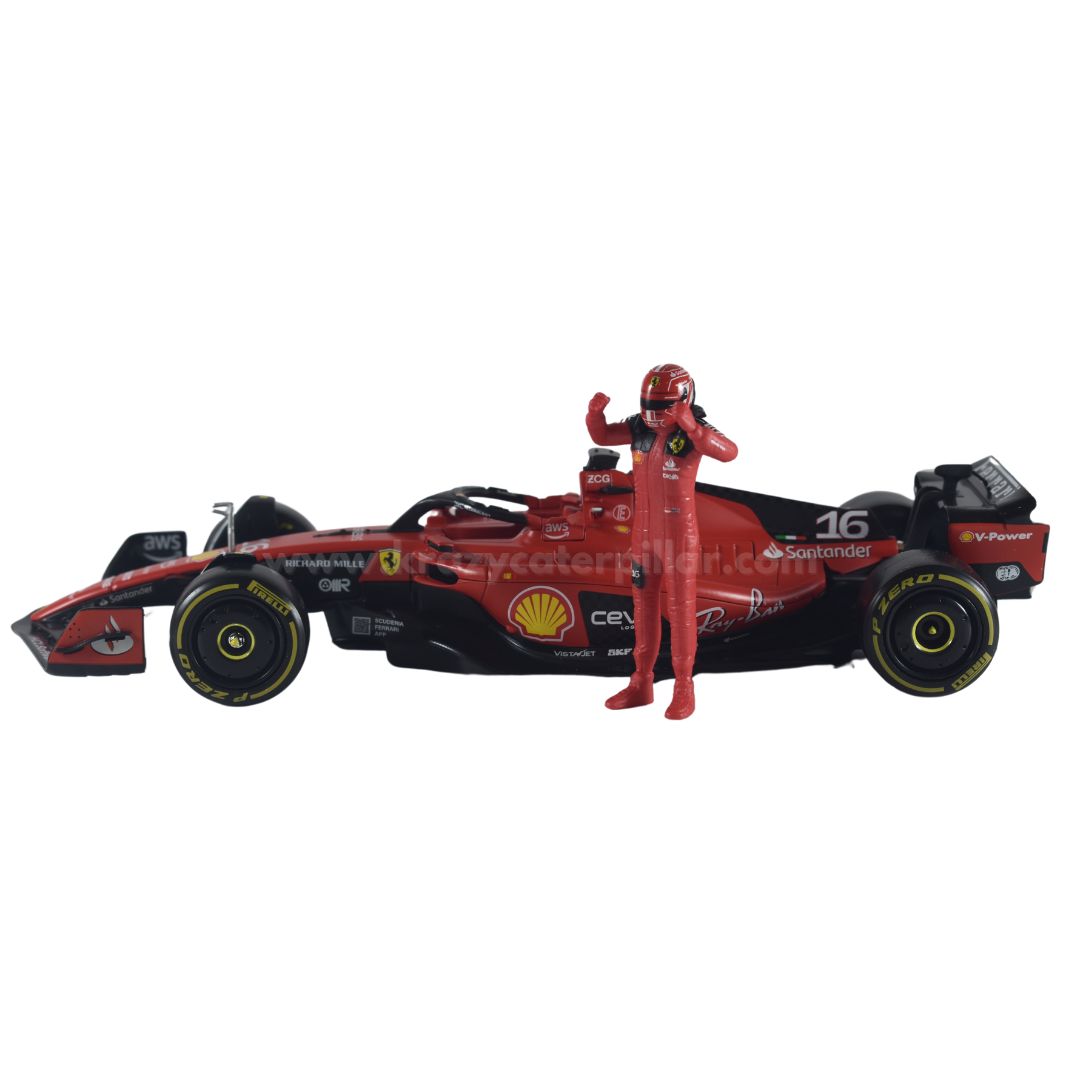 Bburago: 2023 Ferrari F1 SF-23 #16 Charles Leclerc Die-Cast Scale Model 1:24