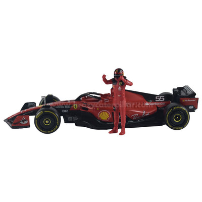 Bburago: 2023 Ferrari SF-23 #55 Carlos Sainz Die-Cast Scale Model 1:24