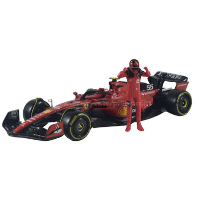 Bburago: 2023 Ferrari SF-23 #55 Carlos Sainz Die-Cast Scale Model 1:24