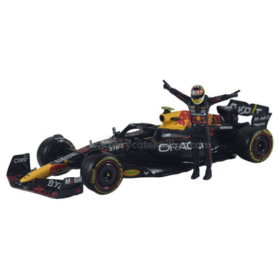 Bburago: 2023 Oracle Redbull F1 RB19 Die-Cast Scale Model #11 Sergio Perez 1:24