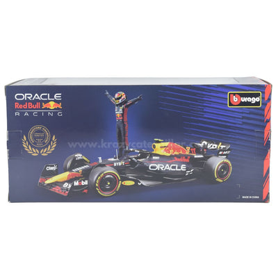 Bburago: 2023 Oracle Redbull F1 RB19 Die-Cast Scale Model #11 Sergio Perez 1:24