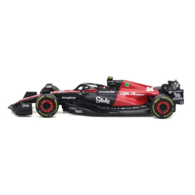 Bburago Alfa Romeo F1 Team #24 Zhou Guanyu - Stake C43 2023 - 1:43 Die-Cast Scale Model