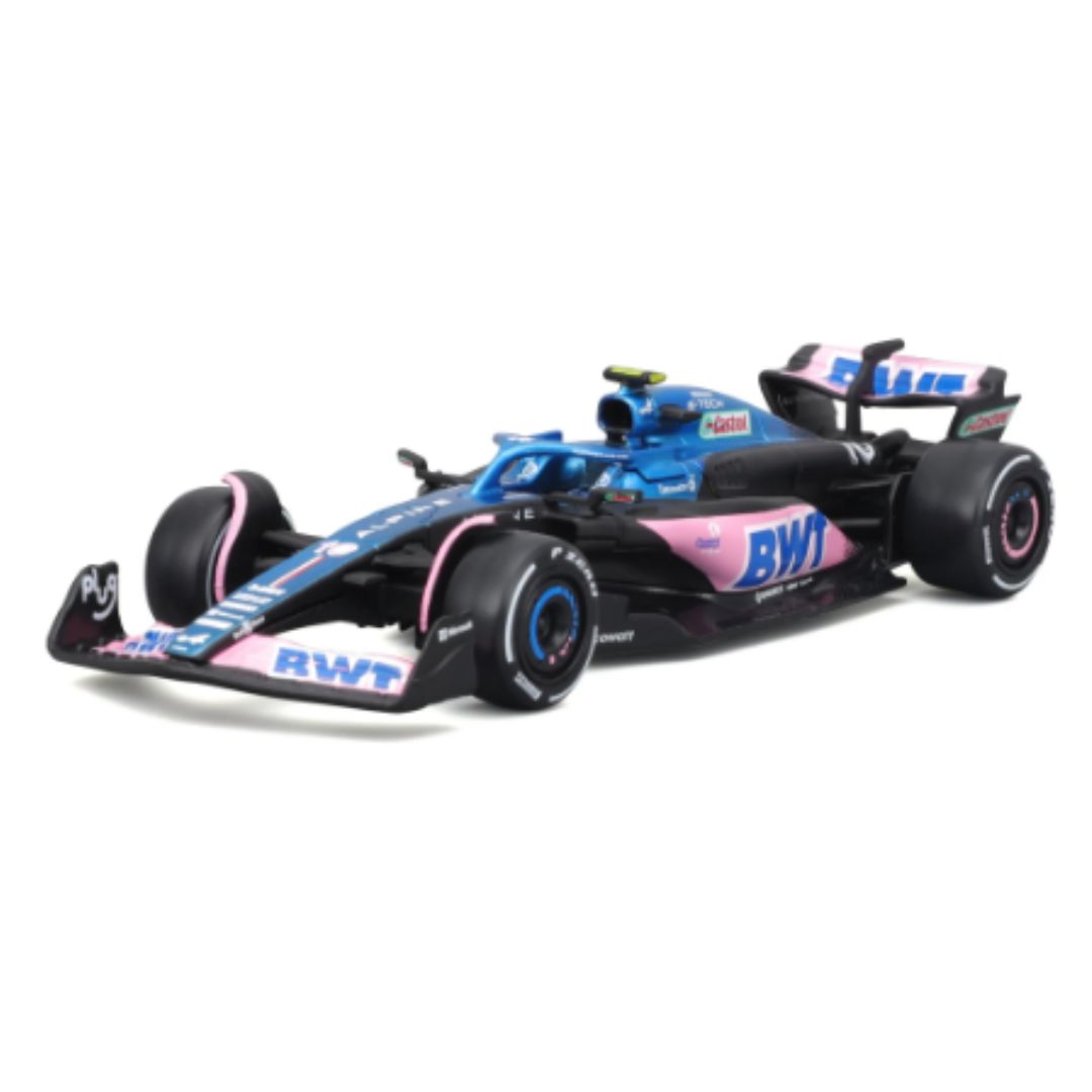 Bburago Alpine BWT A523 #31 Esteban Ocon F1 Team 1:43 Die-Cast Scale Model